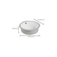 Circular Bathroom Sink Modern White Vitreous China Drop-in Bathroom Sink Clearhalo 'Bathroom Remodel & Bathroom Fixtures' 'Bathroom Sinks & Faucet Components' 'Bathroom Sinks' 'bathroom_sink' 'Home Improvement' 'home_improvement' 'home_improvement_bathroom_sink' 1200x1200_58804a51-ede1-442e-8d88-452273489c31