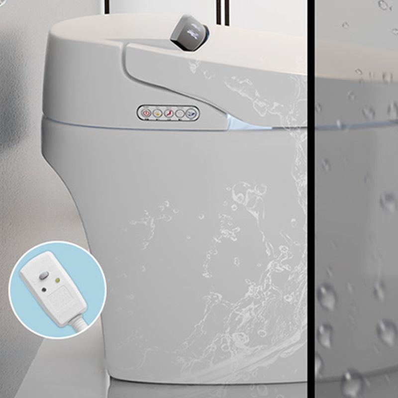 White Heated Seat Bidet Floor Standing Bidet Smart Toilet with Quiet-Close Clearhalo 'Bathroom Remodel & Bathroom Fixtures' 'Bidets' 'Home Improvement' 'home_improvement' 'home_improvement_bidets' 'Toilets & Bidets' 1200x1200_58856c62-f723-4ee6-8bfb-3aa209428d46