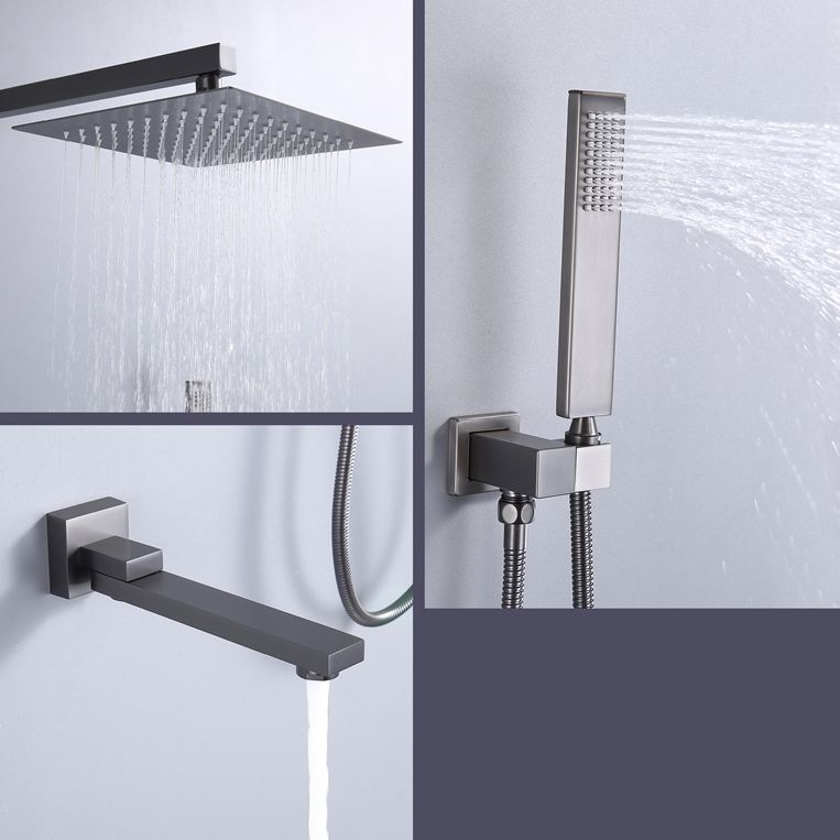 Shower System Massage Jet Lever Handheld Shower Head Shower Combo Clearhalo 'Bathroom Remodel & Bathroom Fixtures' 'Home Improvement' 'home_improvement' 'home_improvement_shower_faucets' 'Shower Faucets & Systems' 'shower_faucets' 'Showers & Bathtubs Plumbing' 'Showers & Bathtubs' 1200x1200_5888765c-11f9-49d8-acd4-251213ee2e1d