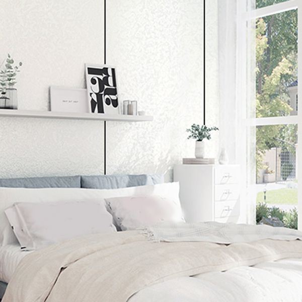 Modern Tin Backsplash Paneling Textured Wall Ceiling Linen Material Clearhalo 'Flooring 'Home Improvement' 'home_improvement' 'home_improvement_wall_paneling' 'Wall Paneling' 'wall_paneling' 'Walls & Ceilings' Walls and Ceiling' 1200x1200_58994691-2a6d-44e8-91a0-5c86353d271e