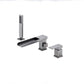 Modern Deck Mounted Copper Roman Tub Faucet Low Arc Tub Faucet Set Clearhalo 'Bathroom Remodel & Bathroom Fixtures' 'Bathtub Faucets' 'bathtub_faucets' 'Home Improvement' 'home_improvement' 'home_improvement_bathtub_faucets' 1200x1200_589ac951-383e-4277-899b-35cc4c60e165