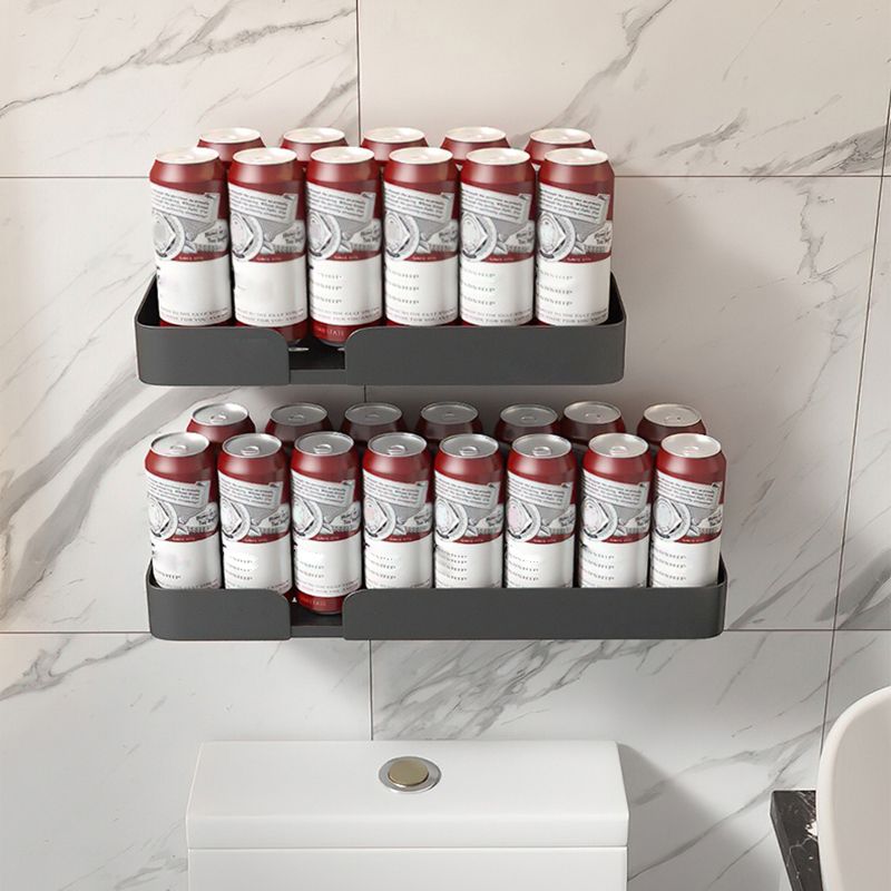 Modern Rectangular Bath Shelf 2/3-Piece Bathroom Accessory Set Clearhalo 'Bathroom Hardware Sets' 'Bathroom Hardware' 'Bathroom Remodel & Bathroom Fixtures' 'bathroom_hardware_sets' 'Home Improvement' 'home_improvement' 'home_improvement_bathroom_hardware_sets' 1200x1200_58a8b0f4-6027-4794-8b30-6704bef223dd