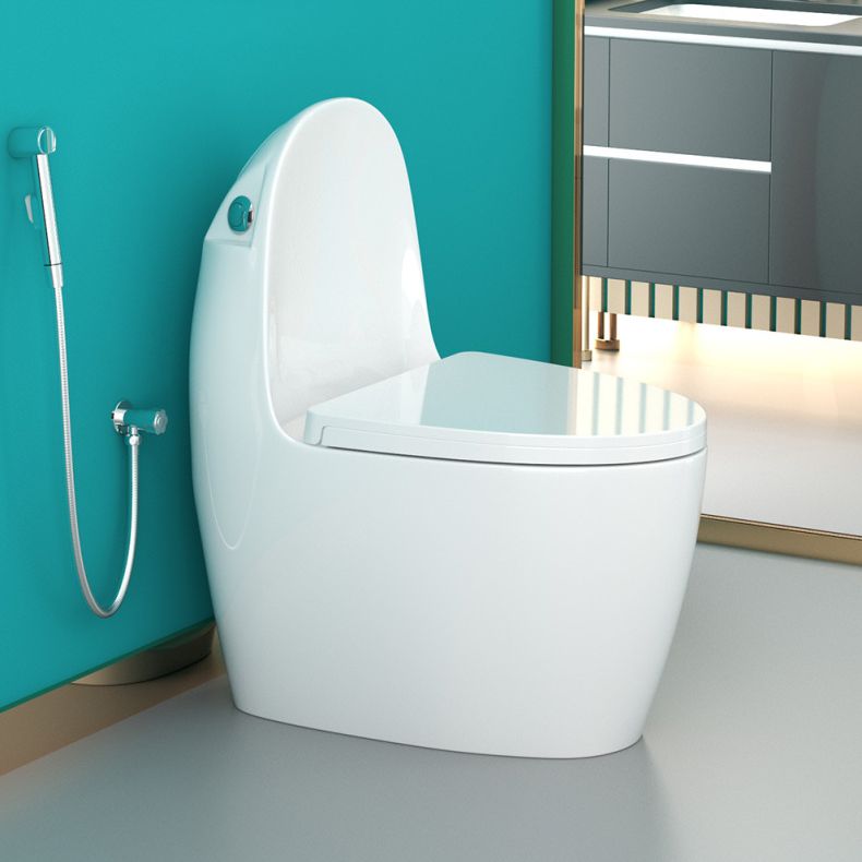 Floor Mount Flush Toilet Concealed Tank One-Piece Toilet with Slow Close Seat Clearhalo 'Bathroom Remodel & Bathroom Fixtures' 'Home Improvement' 'home_improvement' 'home_improvement_toilets' 'Toilets & Bidets' 'Toilets' 1200x1200_58ac46ac-e990-42a8-a481-35aea4ac46bb