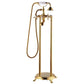 Traditional Floor Mounted Copper Freestanding Tub Filler Spray Gun Tub Filler Trim Clearhalo 'Bathroom Remodel & Bathroom Fixtures' 'Bathtub Faucets' 'bathtub_faucets' 'Home Improvement' 'home_improvement' 'home_improvement_bathtub_faucets' 1200x1200_58ba9d88-c9b2-47db-9a40-9f35274110ec