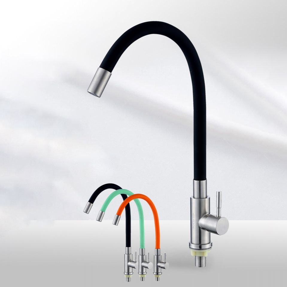 Modern 1-Handle Faucets Touchless with Water Dispenser Standard Kitchen Faucets Clearhalo 'Home Improvement' 'home_improvement' 'home_improvement_kitchen_faucets' 'Kitchen Faucets' 'Kitchen Remodel & Kitchen Fixtures' 'Kitchen Sinks & Faucet Components' 'kitchen_faucets' 1200x1200_58bfdd79-b7b4-45b4-bbb3-9f89eb8835a6
