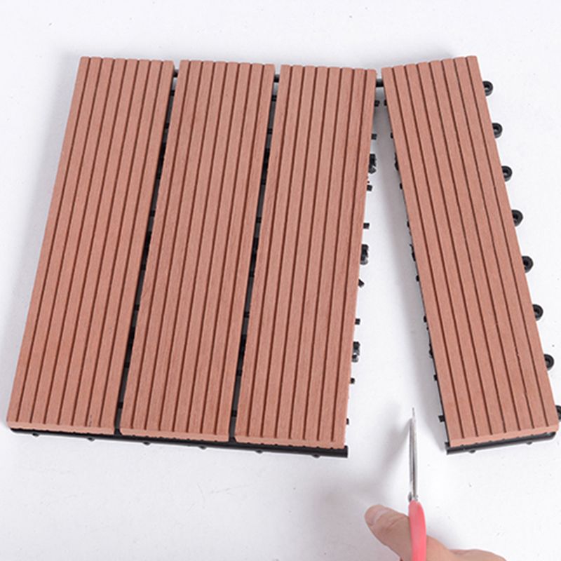 Modern Style Plastic Wood Laminate Flooring Laminate Floor for Outdoor Clearhalo 'Flooring 'Home Improvement' 'home_improvement' 'home_improvement_laminate_flooring' 'Laminate Flooring' 'laminate_flooring' Walls and Ceiling' 1200x1200_58c094e6-72e7-40db-80b7-cb835e27ee13