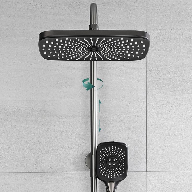 Modern Shower Head Combo Brass Thermostatic Handheld Shower Head Shower Combo Clearhalo 'Bathroom Remodel & Bathroom Fixtures' 'Home Improvement' 'home_improvement' 'home_improvement_shower_faucets' 'Shower Faucets & Systems' 'shower_faucets' 'Showers & Bathtubs Plumbing' 'Showers & Bathtubs' 1200x1200_58dea287-855e-4006-9d5e-362a5c859488
