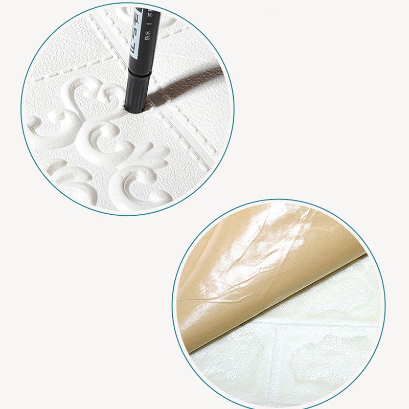 3D Wall Panel Gorgeous Style Simple Home Living Room Bedroom Wall Plate (100-pack) Clearhalo 'Flooring 'Home Improvement' 'home_improvement' 'home_improvement_wall_paneling' 'Wall Paneling' 'wall_paneling' 'Walls & Ceilings' Walls and Ceiling' 1200x1200_58fd54c2-4321-437f-aef8-e3c16ea853a0