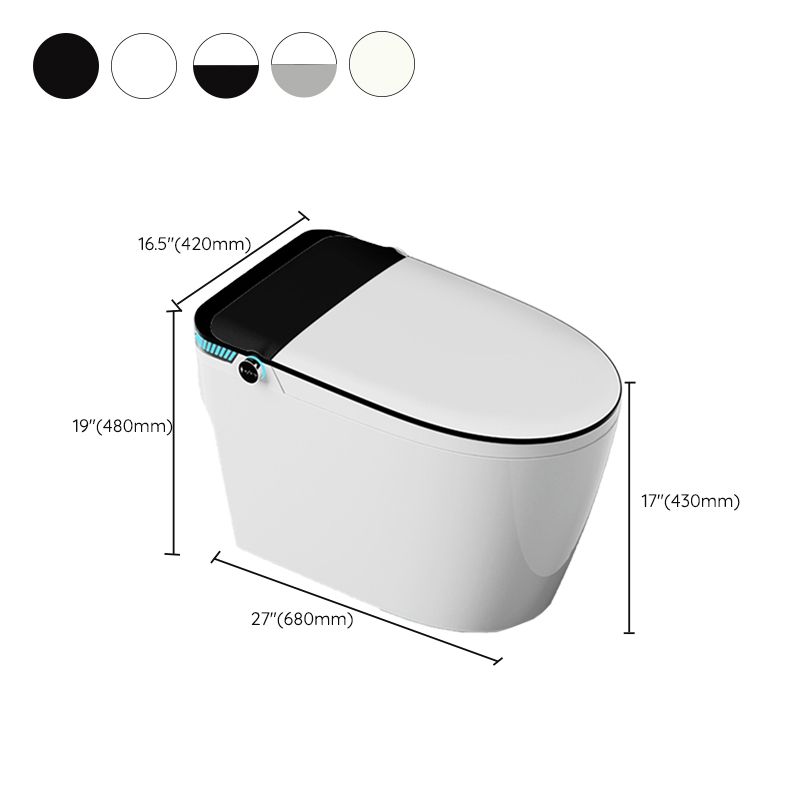 Contemporary Ceramic Flush Toilet Heated Seat Included Toilet Bowl for Washroom Clearhalo 'Bathroom Remodel & Bathroom Fixtures' 'Home Improvement' 'home_improvement' 'home_improvement_toilets' 'Toilets & Bidets' 'Toilets' 1200x1200_590d2be3-4dd9-4b74-a560-fc61fdeb4a4a