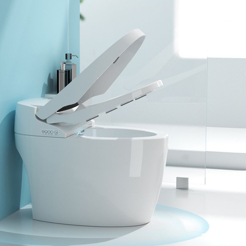 Temperature Control Floor Mount Bidet Elongated Smart Bidet in White Clearhalo 'Bathroom Remodel & Bathroom Fixtures' 'Bidets' 'Home Improvement' 'home_improvement' 'home_improvement_bidets' 'Toilets & Bidets' 1200x1200_591dfe03-af5d-4fa8-8cee-eabe3032a81a