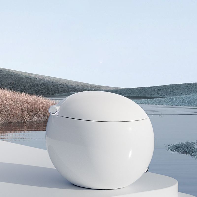 21.25" High White Bidet Temperature Control Floor Mount Bidet Clearhalo 'Bathroom Remodel & Bathroom Fixtures' 'Bidets' 'Home Improvement' 'home_improvement' 'home_improvement_bidets' 'Toilets & Bidets' 1200x1200_5954e33c-b15f-452d-a36b-d89ceb9ef13a