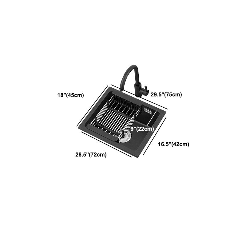 Black Quartz Sink Drop-In Kitchen Sink with with Drain Assembly Clearhalo 'Home Improvement' 'home_improvement' 'home_improvement_kitchen_sinks' 'Kitchen Remodel & Kitchen Fixtures' 'Kitchen Sinks & Faucet Components' 'Kitchen Sinks' 'kitchen_sinks' 1200x1200_59b1352c-3bfd-4b3f-a52a-8aa805b0c2ec