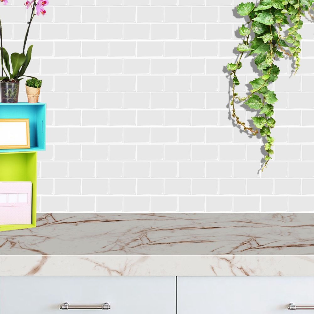 Modern Tile-Peel & Stick PVC Rectangular Subway Tile Peel and Stick Wall Tile Clearhalo 'Flooring 'Home Improvement' 'home_improvement' 'home_improvement_peel_stick_blacksplash' 'Peel & Stick Backsplash Tile' 'peel_stick_blacksplash' 'Walls & Ceilings' Walls and Ceiling' 1200x1200_59b7ea6d-1f6c-49a7-a125-10fce428d764