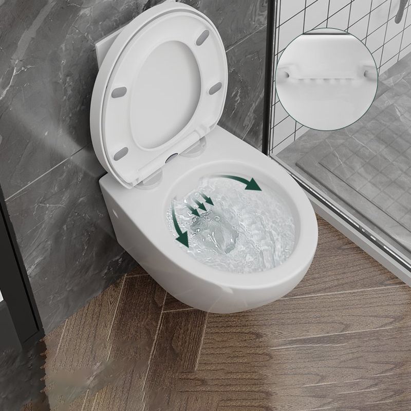 Modern Wall Mount Toilet Bowl One-Piece Urine Toilet for Washroom Clearhalo 'Bathroom Remodel & Bathroom Fixtures' 'Home Improvement' 'home_improvement' 'home_improvement_toilets' 'Toilets & Bidets' 'Toilets' 1200x1200_5a0f0e1b-fe3b-4276-bdfe-4c03ced5dc4a