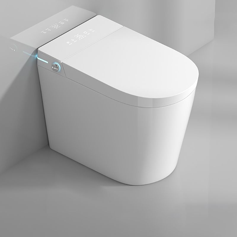 Floor Mount Bidet with Elongated Bowl Shape in White Finish Bidet Clearhalo 'Bathroom Remodel & Bathroom Fixtures' 'Bidets' 'Home Improvement' 'home_improvement' 'home_improvement_bidets' 'Toilets & Bidets' 1200x1200_5a15efd1-fbb4-404f-a5a1-8b5575c09b83