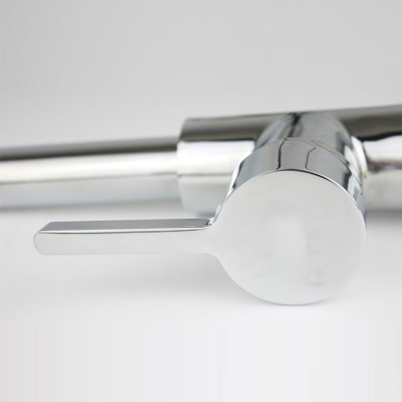 Modern Kitchen Faucet Zinc with Handles and Supply Lines Bar Prep Kitchen Faucet Clearhalo 'Home Improvement' 'home_improvement' 'home_improvement_kitchen_faucets' 'Kitchen Faucets' 'Kitchen Remodel & Kitchen Fixtures' 'Kitchen Sinks & Faucet Components' 'kitchen_faucets' 1200x1200_5a23976f-8f41-49d2-a040-97302c268c15