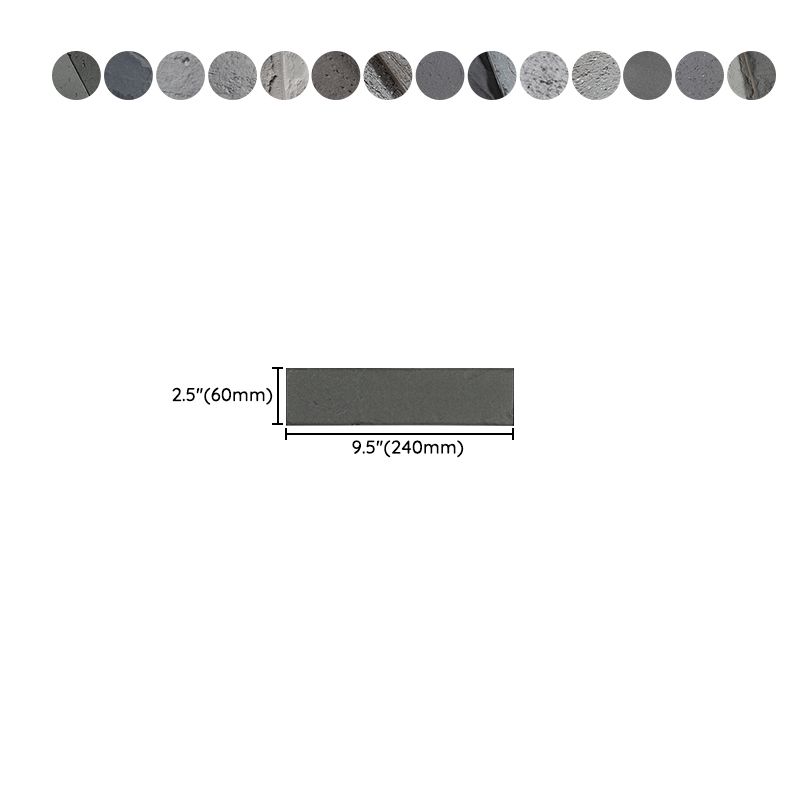 Gray Grid Mosaic Wall & Floor Tile Rectangular Outdoor Floor Tile Clearhalo 'Floor Tiles & Wall Tiles' 'floor_tiles_wall_tiles' 'Flooring 'Home Improvement' 'home_improvement' 'home_improvement_floor_tiles_wall_tiles' Walls and Ceiling' 1200x1200_5a3069fc-89e9-4f89-8576-aeaf10565269