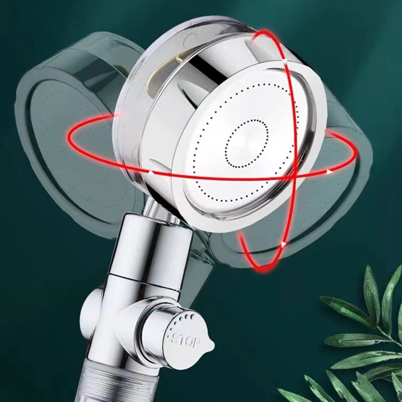 Adjustable Shower Head Modern Round Shower Combo with Single Setting Clearhalo 'Bathroom Remodel & Bathroom Fixtures' 'Home Improvement' 'home_improvement' 'home_improvement_shower_heads' 'Shower Heads' 'shower_heads' 'Showers & Bathtubs Plumbing' 'Showers & Bathtubs' 1200x1200_5a3daaed-9757-44ec-bdd7-03a459a81d31