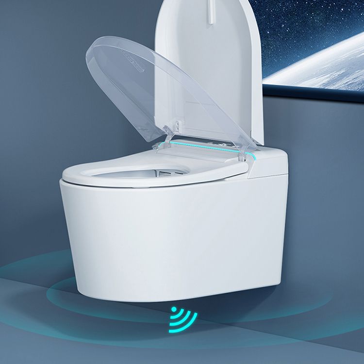 Elongated Wall Hung Toilet Set Temperature Control Wall Mounted Bidet Clearhalo 'Bathroom Remodel & Bathroom Fixtures' 'Bidets' 'Home Improvement' 'home_improvement' 'home_improvement_bidets' 'Toilets & Bidets' 1200x1200_5a5ad529-a73e-4b67-86c4-6b5fbbab6c9f