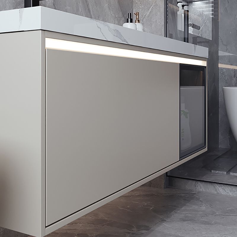 Modern Wall Mount Sink Vanity Stone Top with Doors for Bathroom Clearhalo 'Bathroom Remodel & Bathroom Fixtures' 'Bathroom Vanities' 'bathroom_vanities' 'Home Improvement' 'home_improvement' 'home_improvement_bathroom_vanities' 1200x1200_5aa03c28-5264-4029-9db6-139be3374348