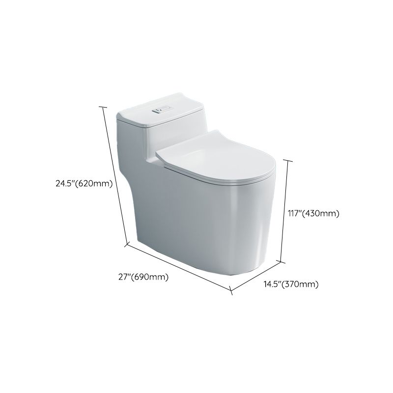 Modern 1-Piece Toilet Bowl Floor Mounted White Urine Toilet for Bathroom Clearhalo 'Bathroom Remodel & Bathroom Fixtures' 'Home Improvement' 'home_improvement' 'home_improvement_toilets' 'Toilets & Bidets' 'Toilets' 1200x1200_5ab9242c-1007-4556-b63d-fd8b7f0d2259