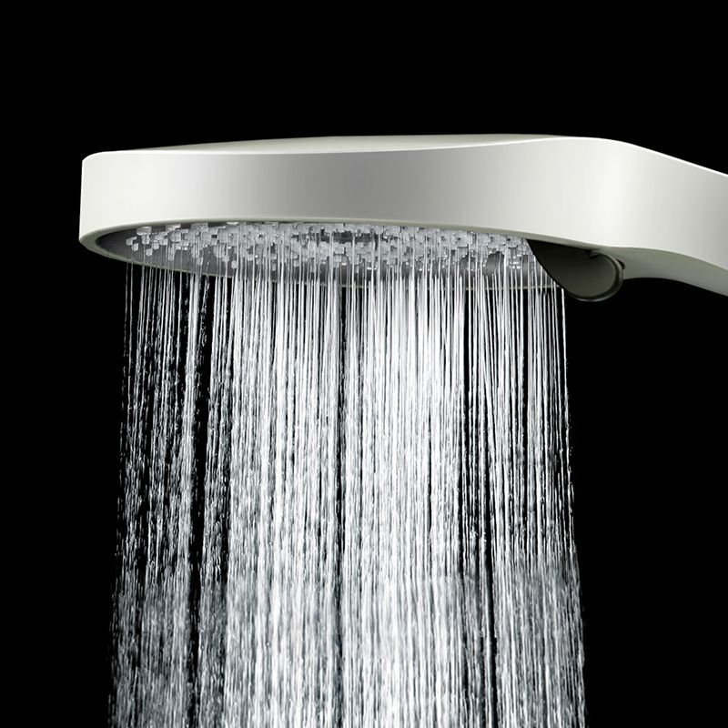 Modern Pressure Balanced Diverter Valve Shower Faucet Adjustable Shower System on Wall Clearhalo 'Bathroom Remodel & Bathroom Fixtures' 'Home Improvement' 'home_improvement' 'home_improvement_shower_faucets' 'Shower Faucets & Systems' 'shower_faucets' 'Showers & Bathtubs Plumbing' 'Showers & Bathtubs' 1200x1200_5abd3509-a280-41d6-bac4-c5b03d1e40f2