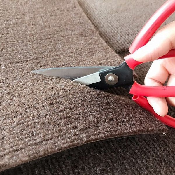 Carpet Tile Non-Skid Fade Resistant Solid Color Self-Stick Carpet Tiles Bedroom Clearhalo 'Carpet Tiles & Carpet Squares' 'carpet_tiles_carpet_squares' 'Flooring 'Home Improvement' 'home_improvement' 'home_improvement_carpet_tiles_carpet_squares' Walls and Ceiling' 1200x1200_5b02e7cf-b7a0-4473-8df1-78dde2b55d11