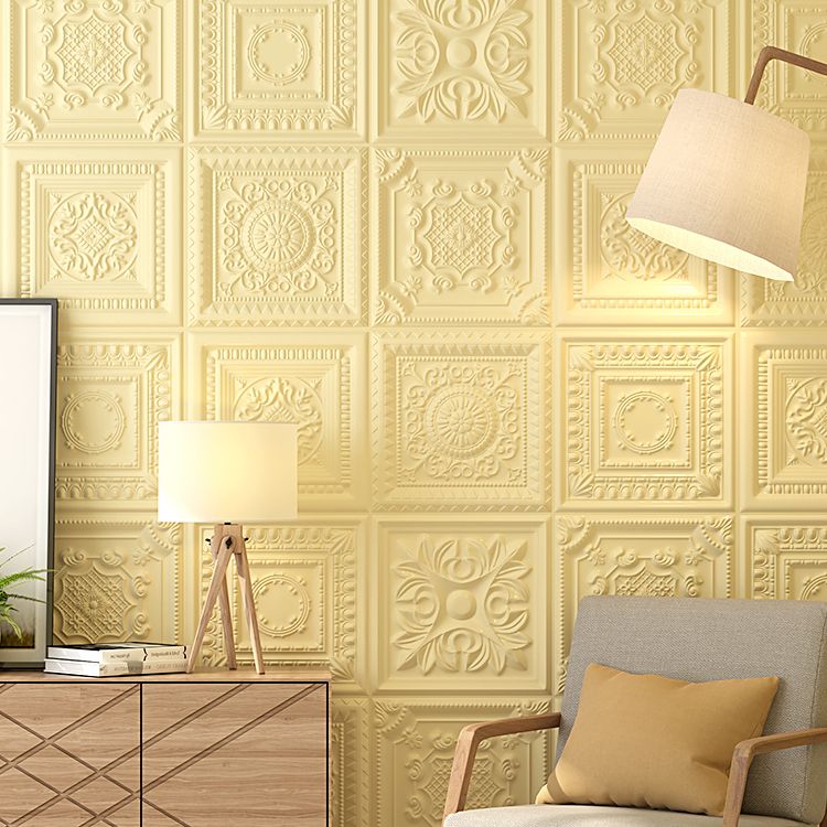 Modern Pearl Wainscoting Wall Access Panel Peel and Stick Wall Tile Set of 10 Clearhalo 'Flooring 'Home Improvement' 'home_improvement' 'home_improvement_wall_paneling' 'Wall Paneling' 'wall_paneling' 'Walls & Ceilings' Walls and Ceiling' 1200x1200_5b04a14e-3945-46ae-9321-3c71d4b69aa7