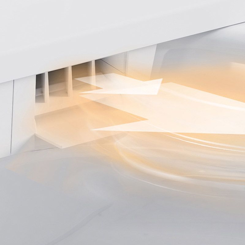 Modern Toilet Bowl Siphon Jet Skirted Toilet with Soft-Close Seat for Bathroom Clearhalo 'Bathroom Remodel & Bathroom Fixtures' 'Home Improvement' 'home_improvement' 'home_improvement_toilets' 'Toilets & Bidets' 'Toilets' 1200x1200_5b07a303-81d2-45ff-8cc7-eb3fe32af77f