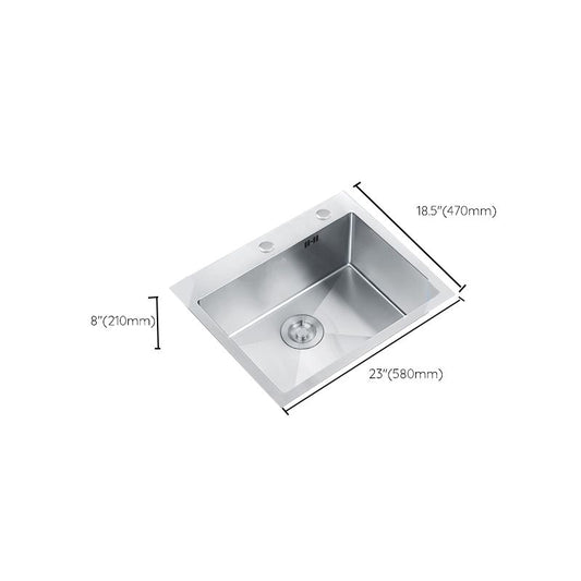 Stainless Steel Drop-In Kitchen Sink Overflow Hole Design Kitchen Sink with Faucet Clearhalo 'Home Improvement' 'home_improvement' 'home_improvement_kitchen_sinks' 'Kitchen Remodel & Kitchen Fixtures' 'Kitchen Sinks & Faucet Components' 'Kitchen Sinks' 'kitchen_sinks' 1200x1200_5b15aa38-7fb0-4c43-ba26-3e285b604ef3