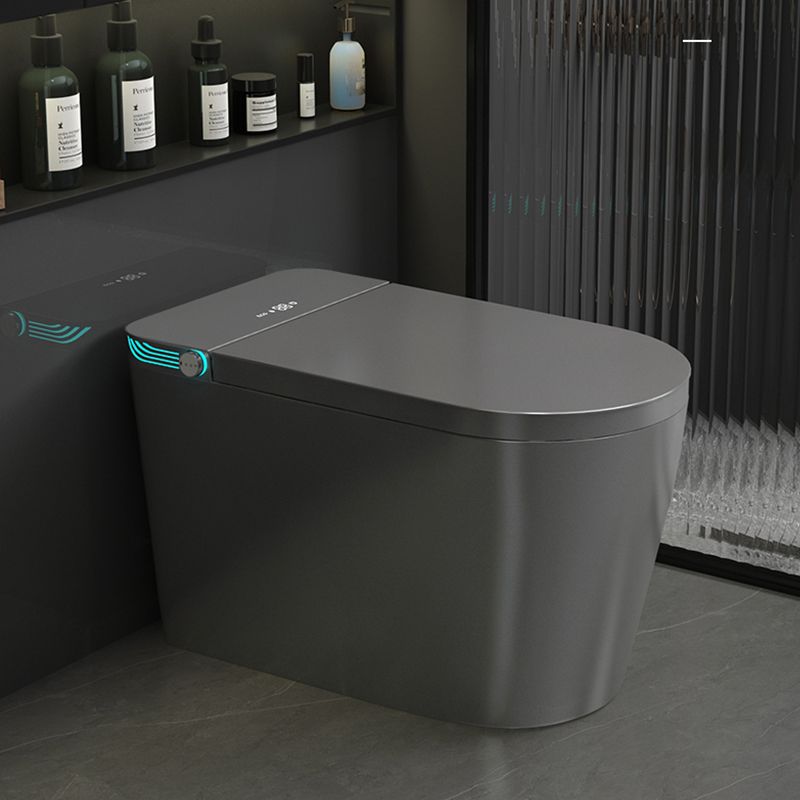 Modern Floor Mounted Flush Toilet Siphon Jet Urine Toilet with Heated Seat for Washroom Clearhalo 'Bathroom Remodel & Bathroom Fixtures' 'Home Improvement' 'home_improvement' 'home_improvement_toilets' 'Toilets & Bidets' 'Toilets' 1200x1200_5b1653e3-706f-4d2e-83e8-a55452828e89