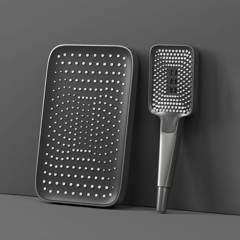 Modern Brass Shower Faucet Valve Included Wall Mounted Shower Combo Clearhalo 'Bathroom Remodel & Bathroom Fixtures' 'Home Improvement' 'home_improvement' 'home_improvement_shower_faucets' 'Shower Faucets & Systems' 'shower_faucets' 'Showers & Bathtubs Plumbing' 'Showers & Bathtubs' 1200x1200_5b16f7c9-252d-4a29-85fb-fb9342444168