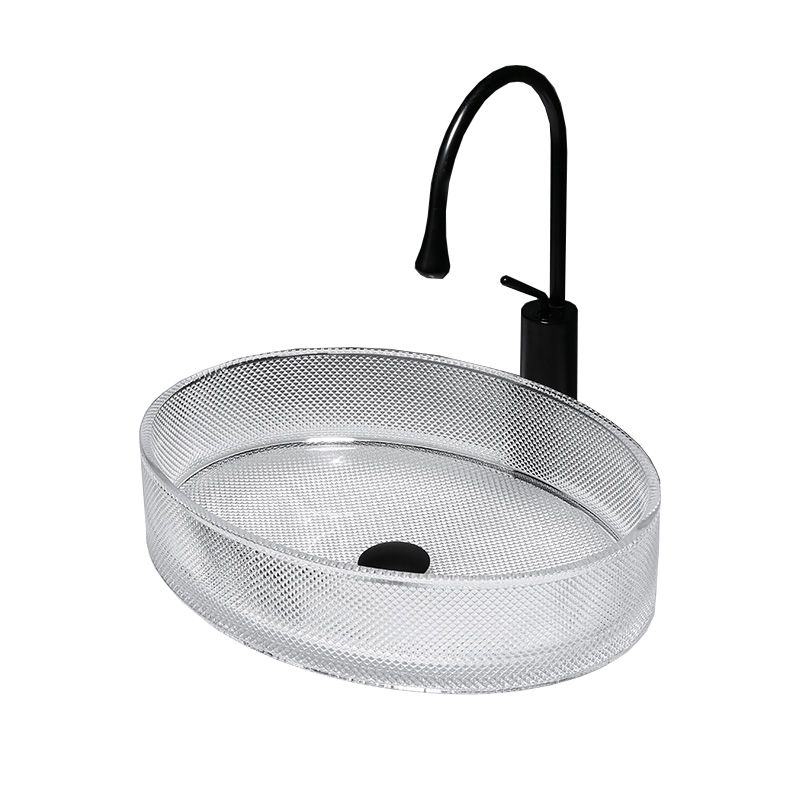 Modern Clear Wash Stand Glass Trough Bathroom Sink for Bathroom Clearhalo 'Bathroom Remodel & Bathroom Fixtures' 'Bathroom Sinks & Faucet Components' 'Bathroom Sinks' 'bathroom_sink' 'Home Improvement' 'home_improvement' 'home_improvement_bathroom_sink' 1200x1200_5b5e5e78-af13-42bb-8fc8-485d226b09cc