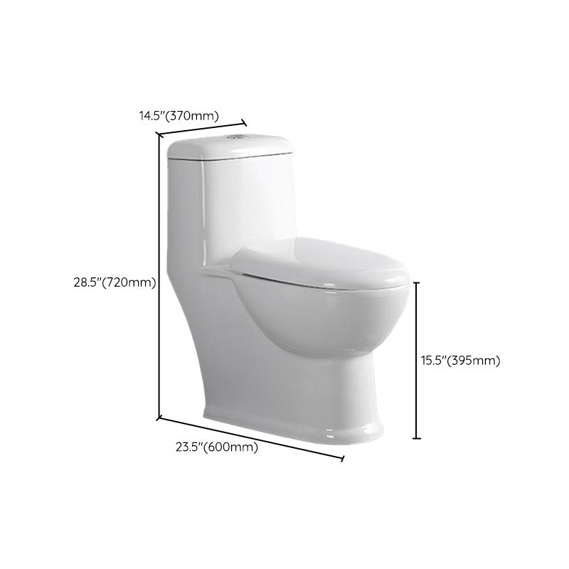 Modern Siphon Jet Toilet Floor Mount Urine Toilet with Toilet Seat Clearhalo 'Bathroom Remodel & Bathroom Fixtures' 'Home Improvement' 'home_improvement' 'home_improvement_toilets' 'Toilets & Bidets' 'Toilets' 1200x1200_5b817b91-fc54-4aa5-9e29-a2ea95f0c3ed
