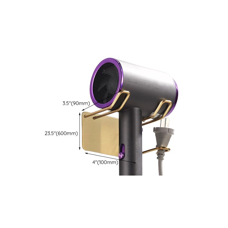 Traditional Bathroom Hardware Gold Bath Shelf Bathroom Accessory Kit Clearhalo 'Bathroom Hardware Sets' 'Bathroom Hardware' 'Bathroom Remodel & Bathroom Fixtures' 'bathroom_hardware_sets' 'Home Improvement' 'home_improvement' 'home_improvement_bathroom_hardware_sets' 1200x1200_5b875c2e-d47e-4289-b093-99f05d7140c7