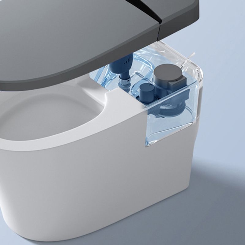 Heated Seat Modern Flush Toilet Concealed Tank One-Piece Toilet with Slow Close Seat Clearhalo 'Bathroom Remodel & Bathroom Fixtures' 'Home Improvement' 'home_improvement' 'home_improvement_toilets' 'Toilets & Bidets' 'Toilets' 1200x1200_5b981bd8-42f9-4f13-9590-b20cfb554c7f