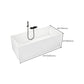 Soaking Rectangular Bathtub Antique Finish Back to Wall Bath Tub Clearhalo 'Bathroom Remodel & Bathroom Fixtures' 'Bathtubs' 'Home Improvement' 'home_improvement' 'home_improvement_bathtubs' 'Showers & Bathtubs' 1200x1200_5bc79dcc-2198-42eb-9735-997152842cf9