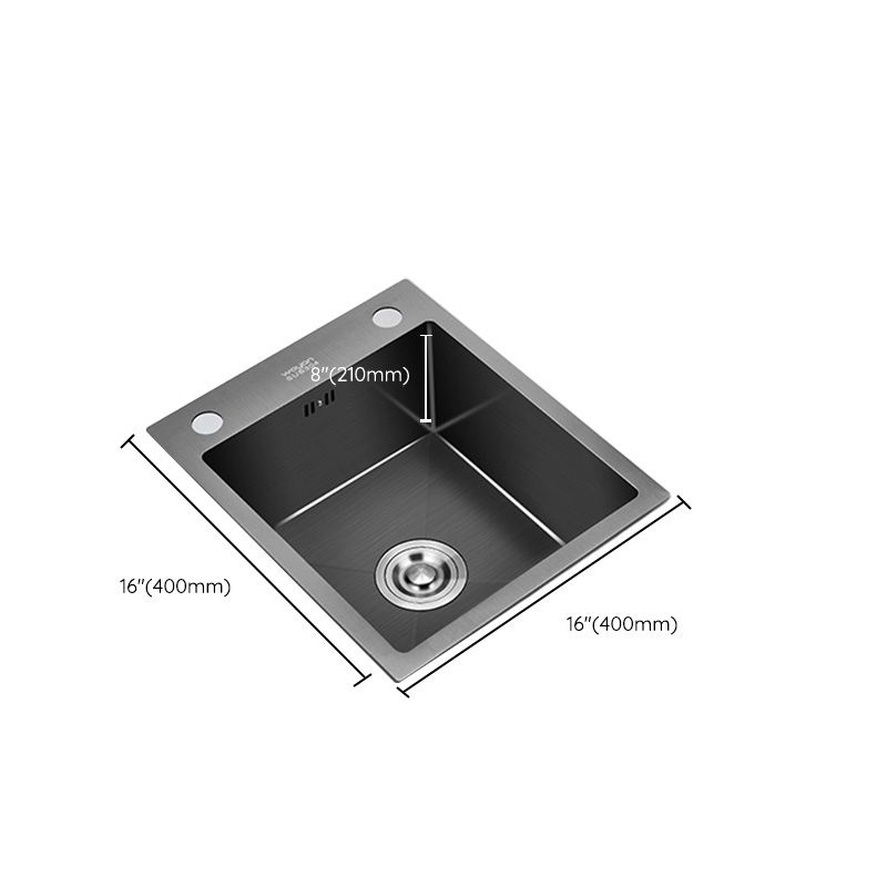 Contemporary Stainless Steel Sink 2 Holes Drop-In Kitchen Sink Clearhalo 'Home Improvement' 'home_improvement' 'home_improvement_kitchen_sinks' 'Kitchen Remodel & Kitchen Fixtures' 'Kitchen Sinks & Faucet Components' 'Kitchen Sinks' 'kitchen_sinks' 1200x1200_5bd8356c-0930-4d52-a674-17314b39ea06
