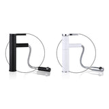 Modern Bathroom Sink Porcelain Right Basin with Pop-Up Drain and Faucet Wash Stand Clearhalo 'Bathroom Remodel & Bathroom Fixtures' 'Bathroom Sinks & Faucet Components' 'Bathroom Sinks' 'bathroom_sink' 'Home Improvement' 'home_improvement' 'home_improvement_bathroom_sink' 1200x1200_5c041fe0-1d3f-4333-8d7e-a9016fc2156d