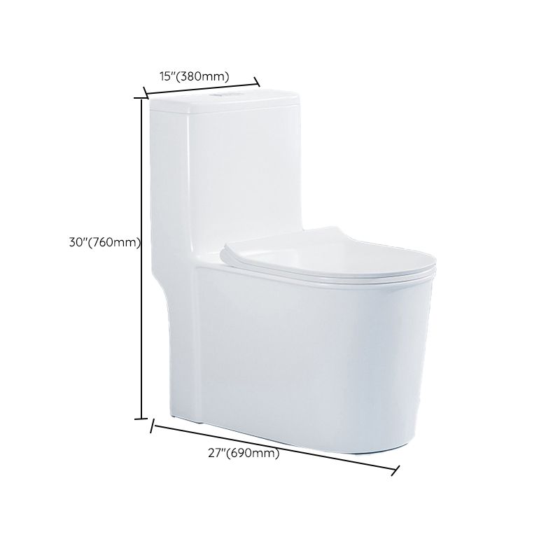Modern Seat Included Flush Toilet 1-Piece White Urine Toilet for Bathroom Clearhalo 'Bathroom Remodel & Bathroom Fixtures' 'Home Improvement' 'home_improvement' 'home_improvement_toilets' 'Toilets & Bidets' 'Toilets' 1200x1200_5c0d2f5c-58ce-47b4-80ac-ea437521552a