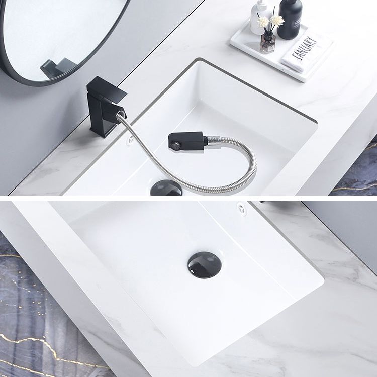 Modern Bathroom Sink Pop-Up Drain Porcelain Rectangular Vessel Bathroom Sink Clearhalo 'Bathroom Remodel & Bathroom Fixtures' 'Bathroom Sinks & Faucet Components' 'Bathroom Sinks' 'bathroom_sink' 'Home Improvement' 'home_improvement' 'home_improvement_bathroom_sink' 1200x1200_5c371f92-40bb-41ec-a076-58dfdf330bdb