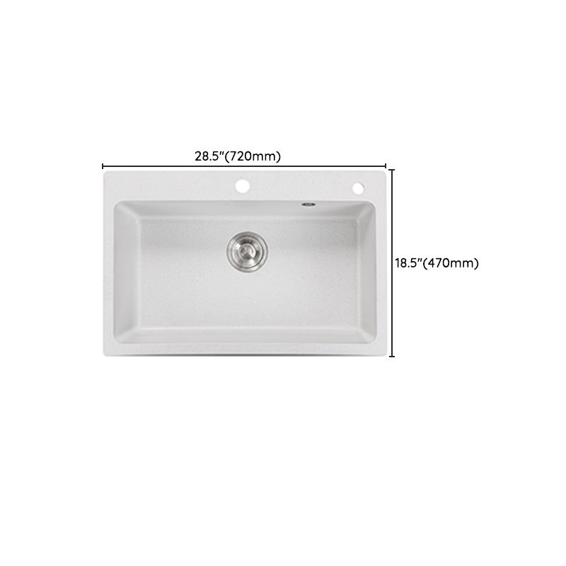 Single Bowl Kitchen Sink Modern Quartz Kitchen Sink with Drain Assembly Clearhalo 'Home Improvement' 'home_improvement' 'home_improvement_kitchen_sinks' 'Kitchen Remodel & Kitchen Fixtures' 'Kitchen Sinks & Faucet Components' 'Kitchen Sinks' 'kitchen_sinks' 1200x1200_5c511b40-96be-4103-ac47-ef957913bd0c