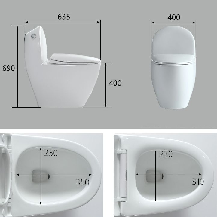 Traditional Toilet Bowl One Piece Toilet Floor Mounted Porcelain Toilet Clearhalo 'Bathroom Remodel & Bathroom Fixtures' 'Home Improvement' 'home_improvement' 'home_improvement_toilets' 'Toilets & Bidets' 'Toilets' 1200x1200_5c8f307b-5a34-42f0-918b-7b54cc50530b