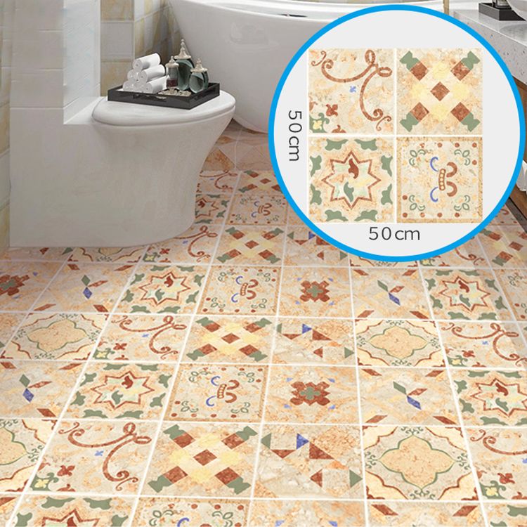 Spanish Pattern Singular Tile Mildew Resistant Peel & Stick Tile for Backsplash Wall Clearhalo 'Flooring 'Home Improvement' 'home_improvement' 'home_improvement_peel_stick_blacksplash' 'Peel & Stick Backsplash Tile' 'peel_stick_blacksplash' 'Walls & Ceilings' Walls and Ceiling' 1200x1200_5c981cd5-a74b-4913-9c42-0496a5be6fa3