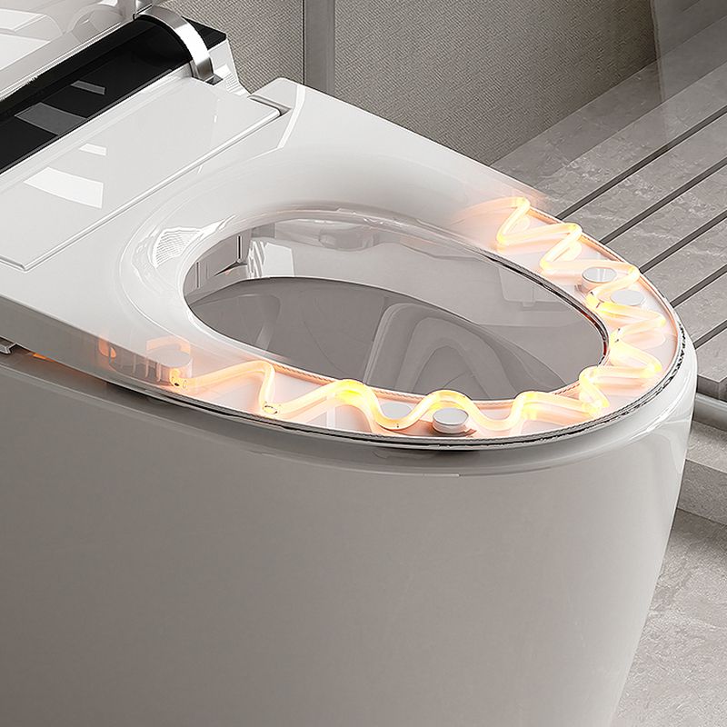 Modern White Temperature Control Bidet Elongated Toilet Seat Bidet with Heated Seat Clearhalo 'Bathroom Remodel & Bathroom Fixtures' 'Bidets' 'Home Improvement' 'home_improvement' 'home_improvement_bidets' 'Toilets & Bidets' 1200x1200_5c9b7a43-1305-4652-8a93-f038ab7fda80