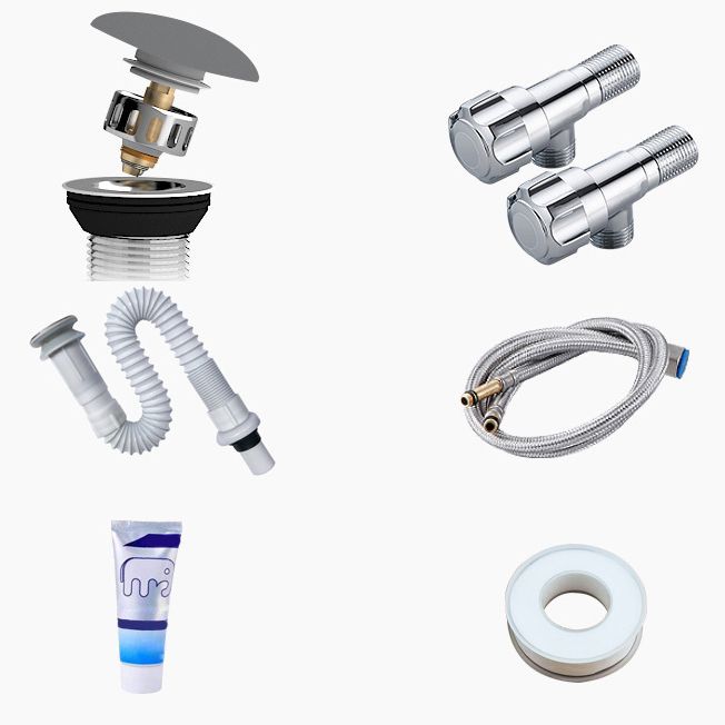 Modern Vessel Lavatory Sink Rectangular Porcelain with Faucet and Pop-Up Drain Basin Sink Clearhalo 'Bathroom Remodel & Bathroom Fixtures' 'Bathroom Sinks & Faucet Components' 'Bathroom Sinks' 'bathroom_sink' 'Home Improvement' 'home_improvement' 'home_improvement_bathroom_sink' 1200x1200_5cb5b693-6394-4c29-8a41-73de9f5e55c6