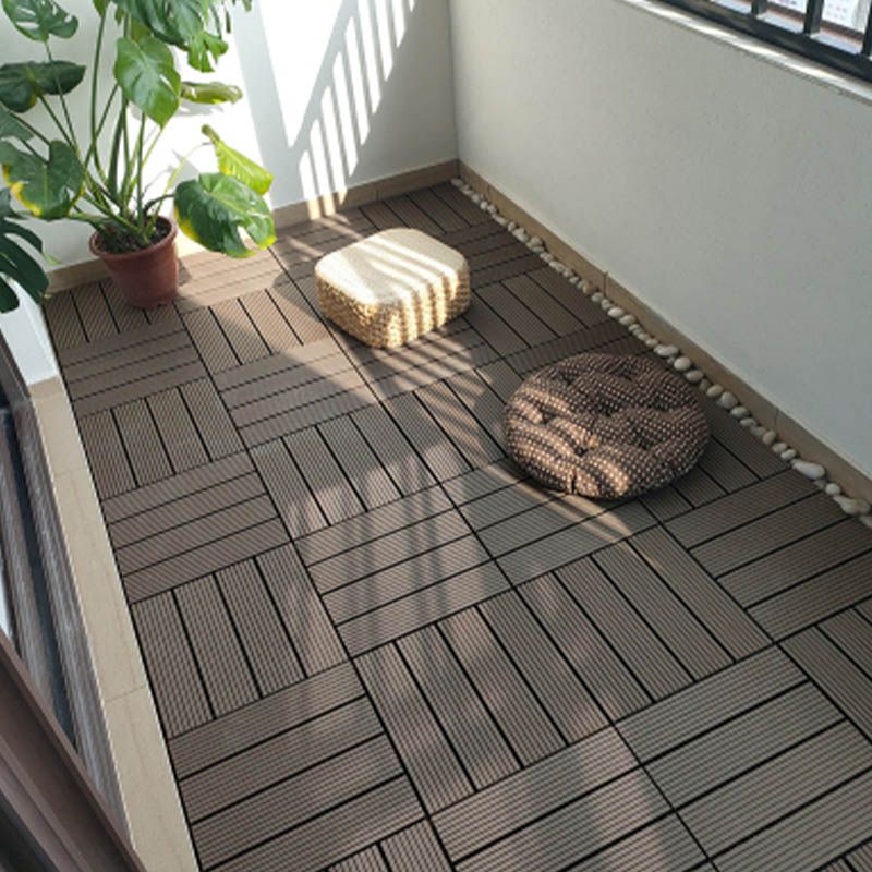 Classical Deck Tile Interlocking Wood Outdoor Flooring Flooring Tile Clearhalo 'Home Improvement' 'home_improvement' 'home_improvement_outdoor_deck_tiles_planks' 'Outdoor Deck Tiles & Planks' 'Outdoor Flooring & Tile' 'Outdoor Remodel' 'outdoor_deck_tiles_planks' 1200x1200_5cc53ea7-e9e2-4192-9a2f-1bfb771e8e10