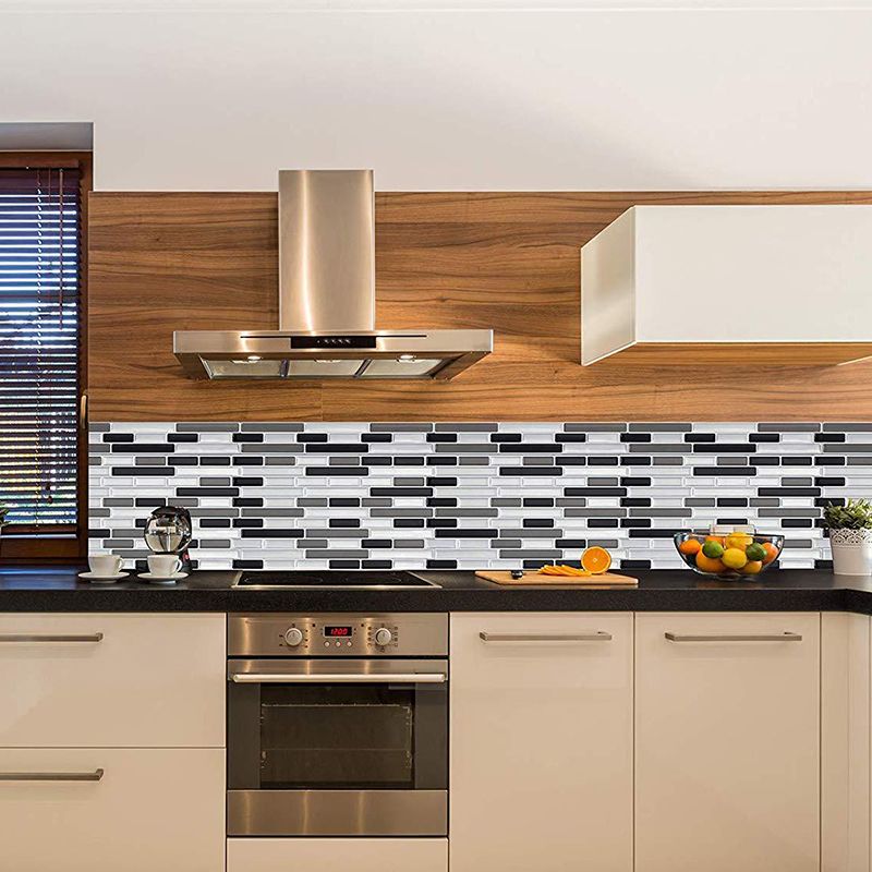 Peel & Stick Subway Tile Stain Resistant Plastic Rectangle Peel and Stick Tile 2 Pack Clearhalo 'Flooring 'Home Improvement' 'home_improvement' 'home_improvement_peel_stick_blacksplash' 'Peel & Stick Backsplash Tile' 'peel_stick_blacksplash' 'Walls & Ceilings' Walls and Ceiling' 1200x1200_5d0df4d8-ff1e-430a-a04a-004edfdabf50