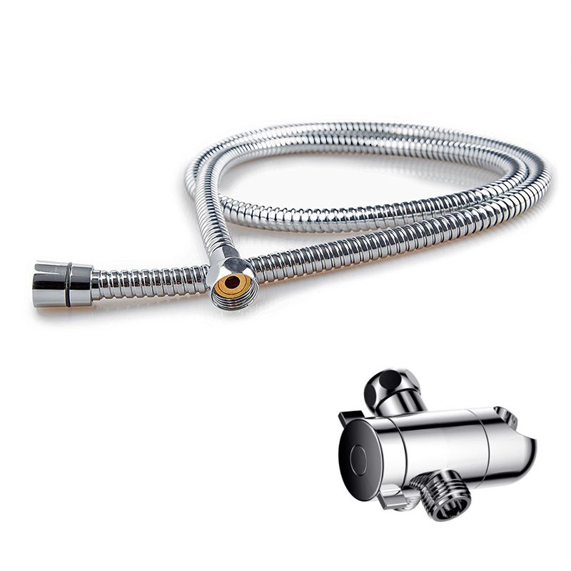 Traditional Style Shower Head Double Bathroom Shower Heads with Round Shape Clearhalo 'Bathroom Remodel & Bathroom Fixtures' 'Home Improvement' 'home_improvement' 'home_improvement_shower_heads' 'Shower Heads' 'shower_heads' 'Showers & Bathtubs Plumbing' 'Showers & Bathtubs' 1200x1200_5d1ffa36-3022-48c8-b813-16fcfee30f3e