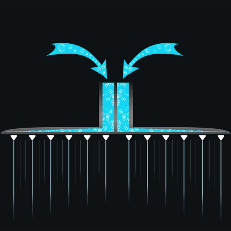 Striped Tempered Glass Shower Stall Framed Shower Stall with Rain Shower Clearhalo 'Bathroom Remodel & Bathroom Fixtures' 'Home Improvement' 'home_improvement' 'home_improvement_shower_stalls_enclosures' 'Shower Stalls & Enclosures' 'shower_stalls_enclosures' 'Showers & Bathtubs' 1200x1200_5d3b0cd0-e7d9-4162-a359-4cdad1665f6b